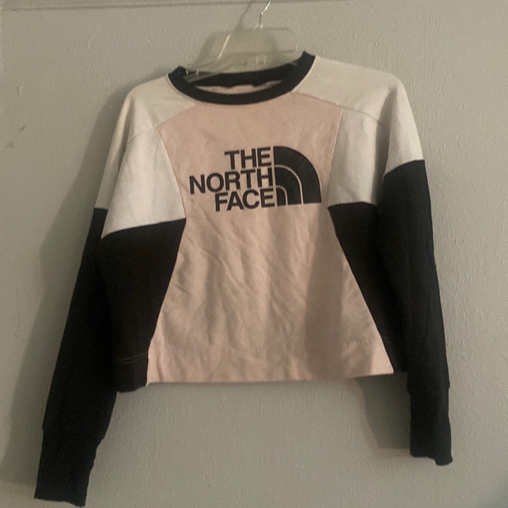 North face cropped long sleeve